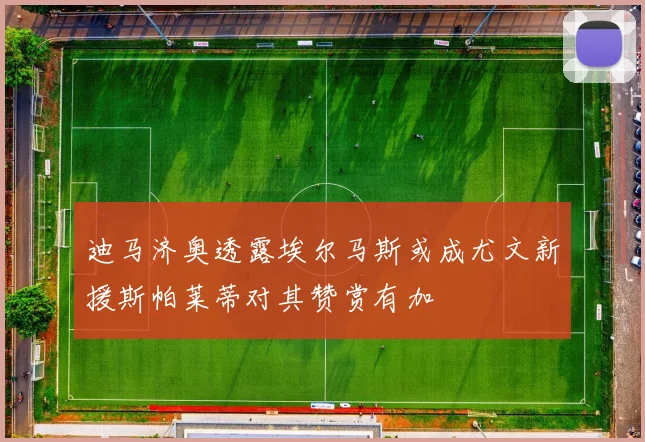 迪马济奥透露埃尔马斯或成尤文新援斯帕莱蒂对其赞赏有加